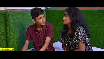 मासूम सौतेली बहन का गर्म सेक्स! हिंदी रियल अश्लील एक्शन