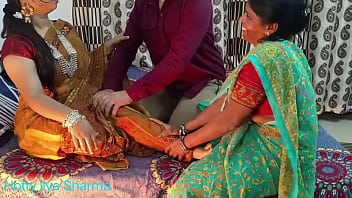 नौकर और मालकिन का देसी ग्रुप सेक्स – असली भारतीय अश्लील वीडियो