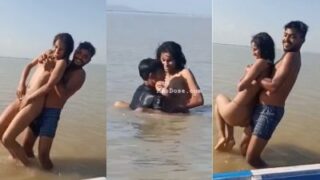 A Young Fisherman Fucks His Naked Gf In The Ocean