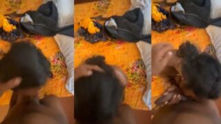 Girl Gives A Desi Blowjob To Her Cousin Secretly