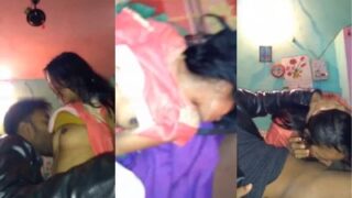 Guy Bangs His Desi Gf In The Absence Of Her Parents