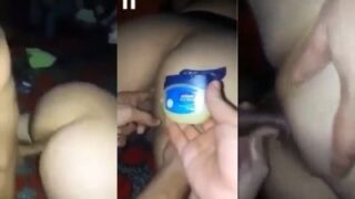 Men Use Vaseline To Drill An Aunty’s Ass In Tamil Aunty Sex
