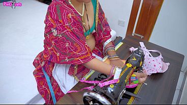 ससुर और बहू अकेले में – जब बहू नाप लेती है तो ससुर जी उसकी रोएँदार तंग चूत को जमकर चोदते हैं।
