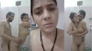 Hot Desi Porn Of A Hot Bhabhi And Devar From The Bathroom