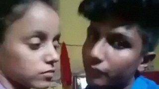Indian Dehati Lovers Kiss And Fondle