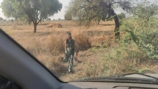 Indian Desi Blue Film Of A Traveler With A Desi Whore