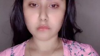 Indian Model Girl Playing With Her Boobs And Nipple