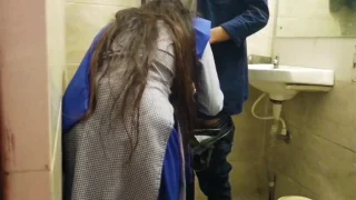 Indian College Student In H.o.d.’s Bathroom